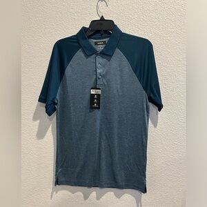 Men's Stretch Textured solid color Polo,